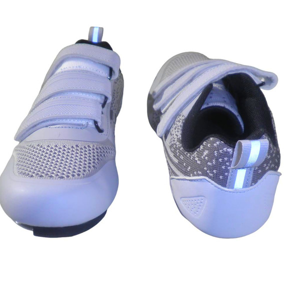 Unisex Road Bike Cycling Shoes 3 Straps, Delta Cleats for Indoor Use, Sz 7, Gray - Picture 7 of 12